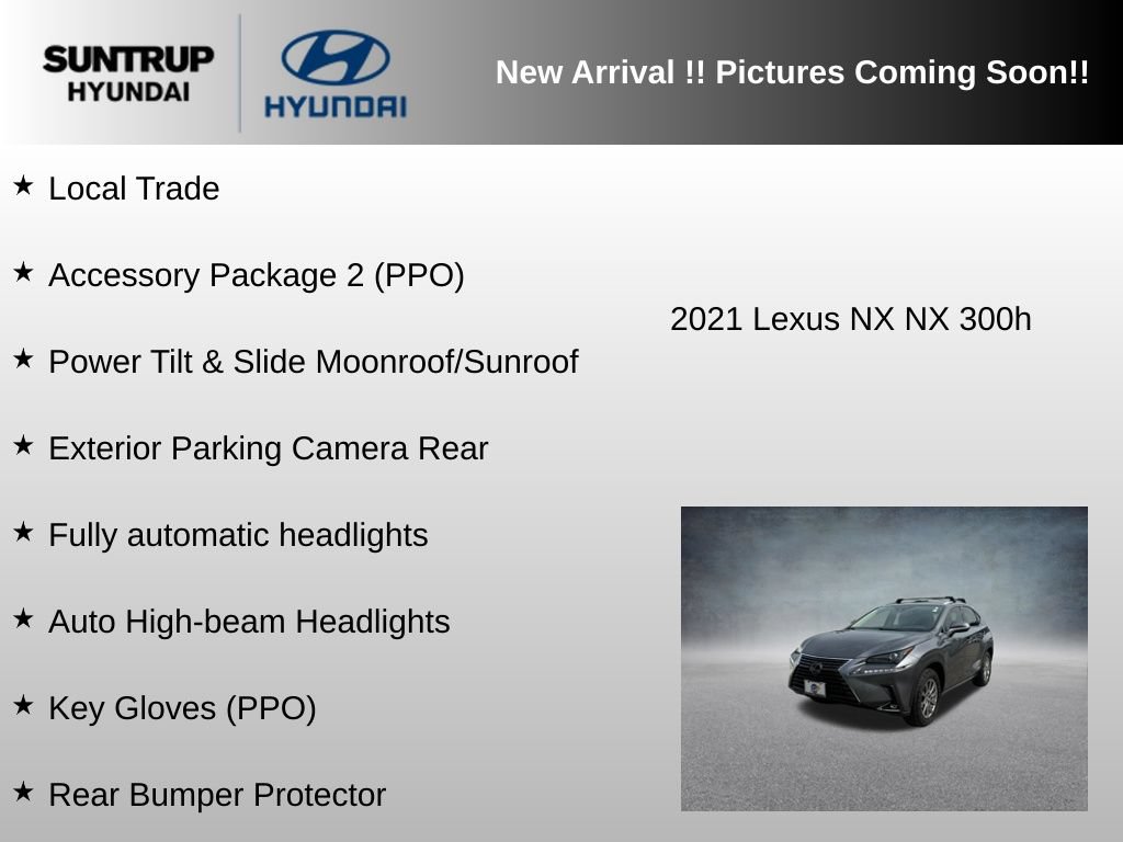 Used 2021 Lexus NX 300h AWD w/ Accessory Package 2 image 6