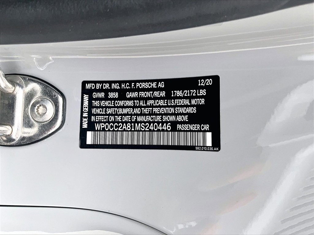 Used 2021 Porsche 718 Boxster Spyder image 26