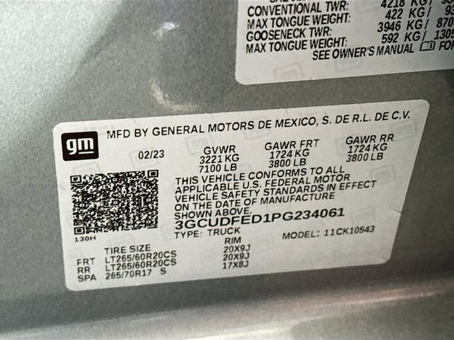 Used 2023 Chevrolet Silverado 1500 LT Trail Boss w/ Convenience Package II AWD/4WD image 31