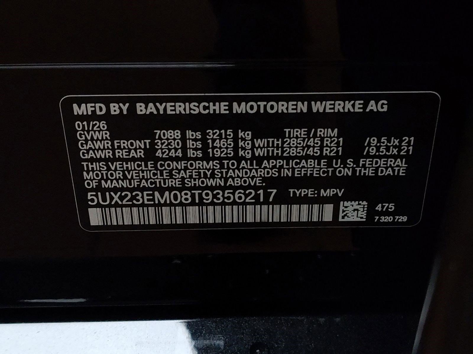 Used 2026 BMW X7 xDrive40i w/ M Sport Package AWD/4WD image 16