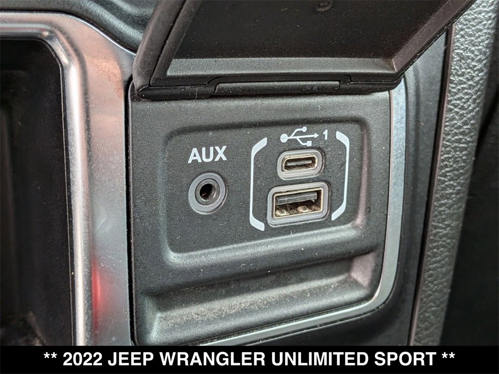 Used 2022 Jeep Wrangler Unlimited Sport image 22