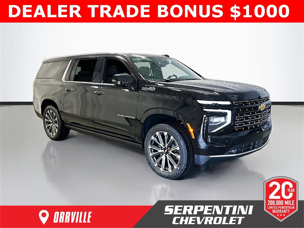 New 2026 Chevrolet Suburban High Country