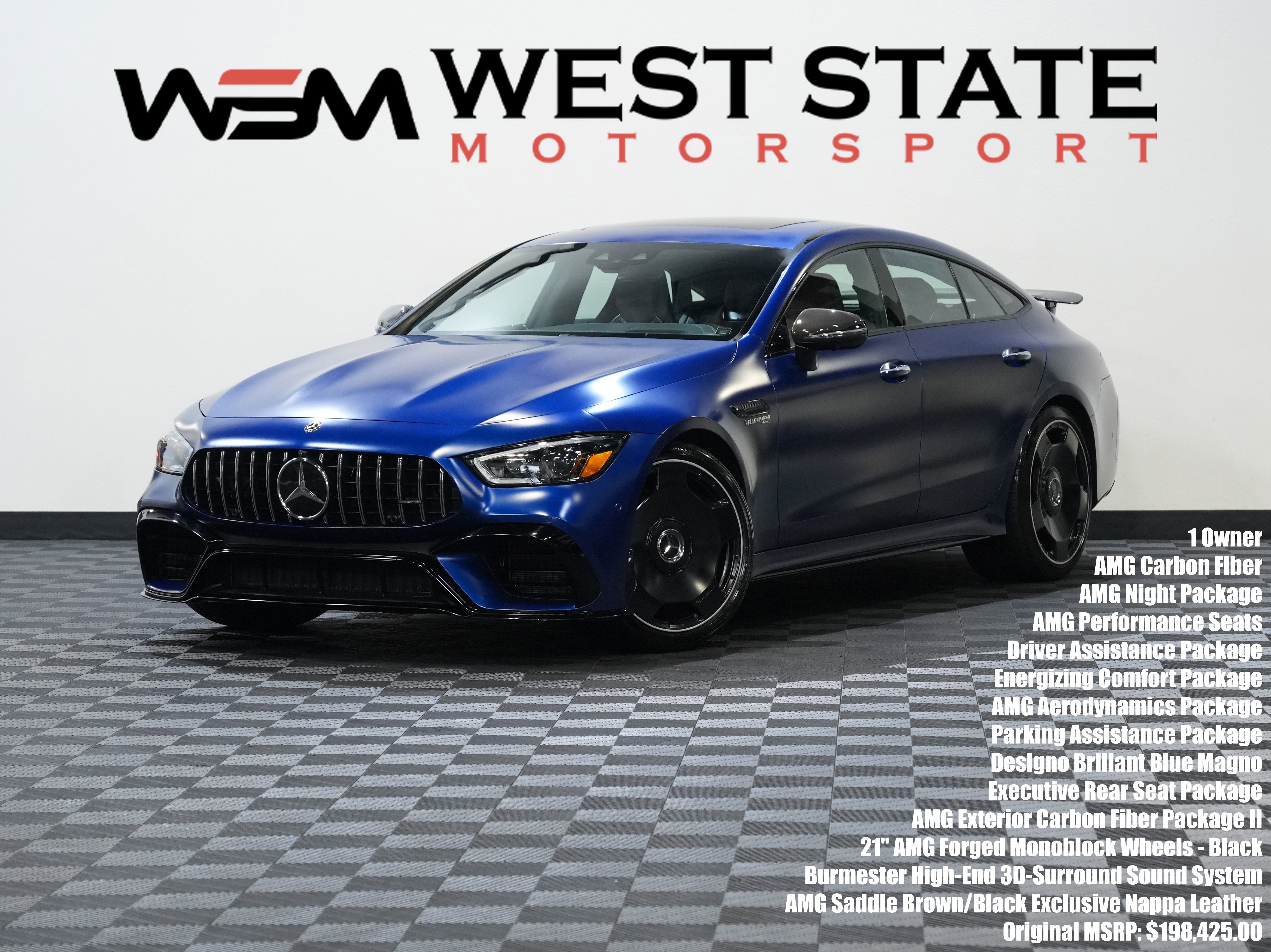 Used 2019 Mercedes-Benz AMG GT 63 S image 1