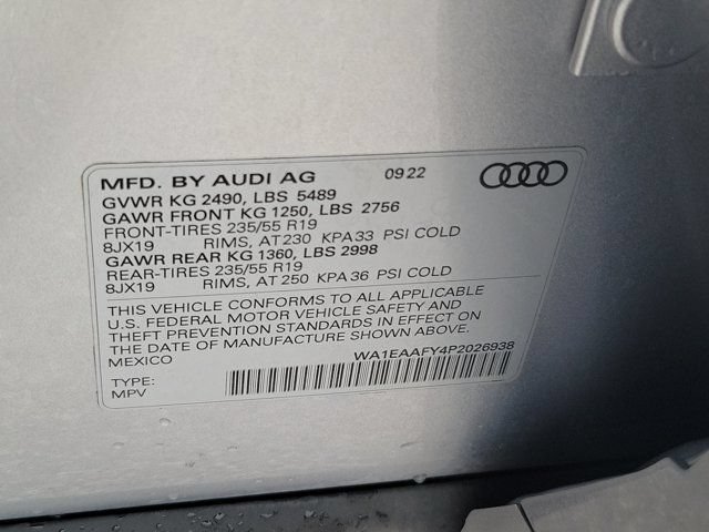 Used 2023 Audi Q5 2.0T Premium Plus w/ Premium Plus Package AWD/4WD image 32
