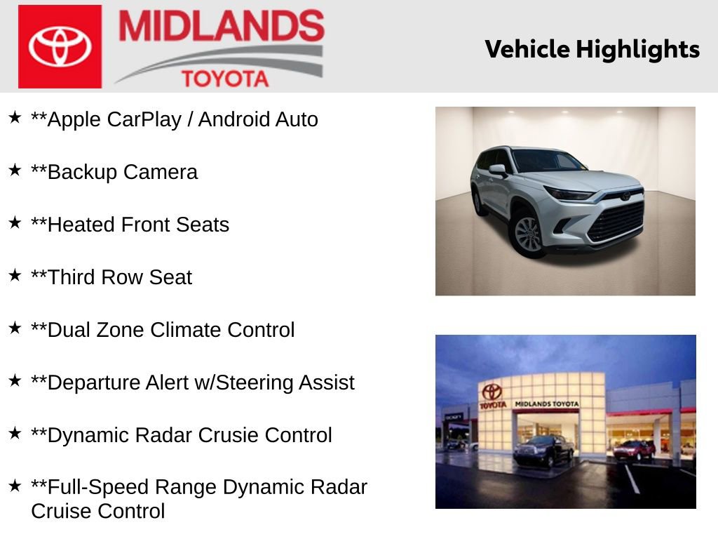 Used 2024 Toyota Grand Highlander XLE image 2