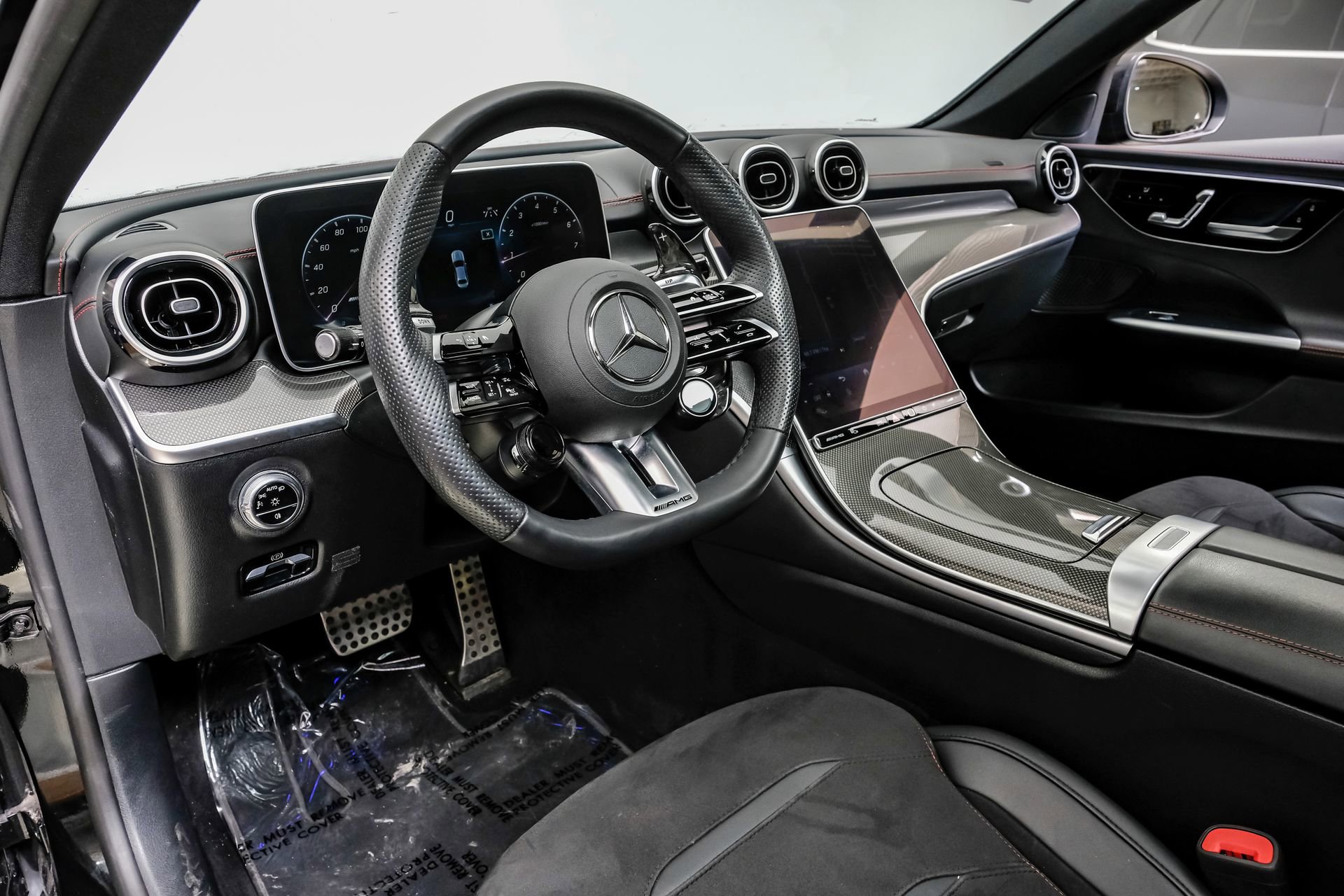 Used 2024 Mercedes-Benz C 43 AMG 4MATIC Sedan w/ Driver Assistance Package image 3