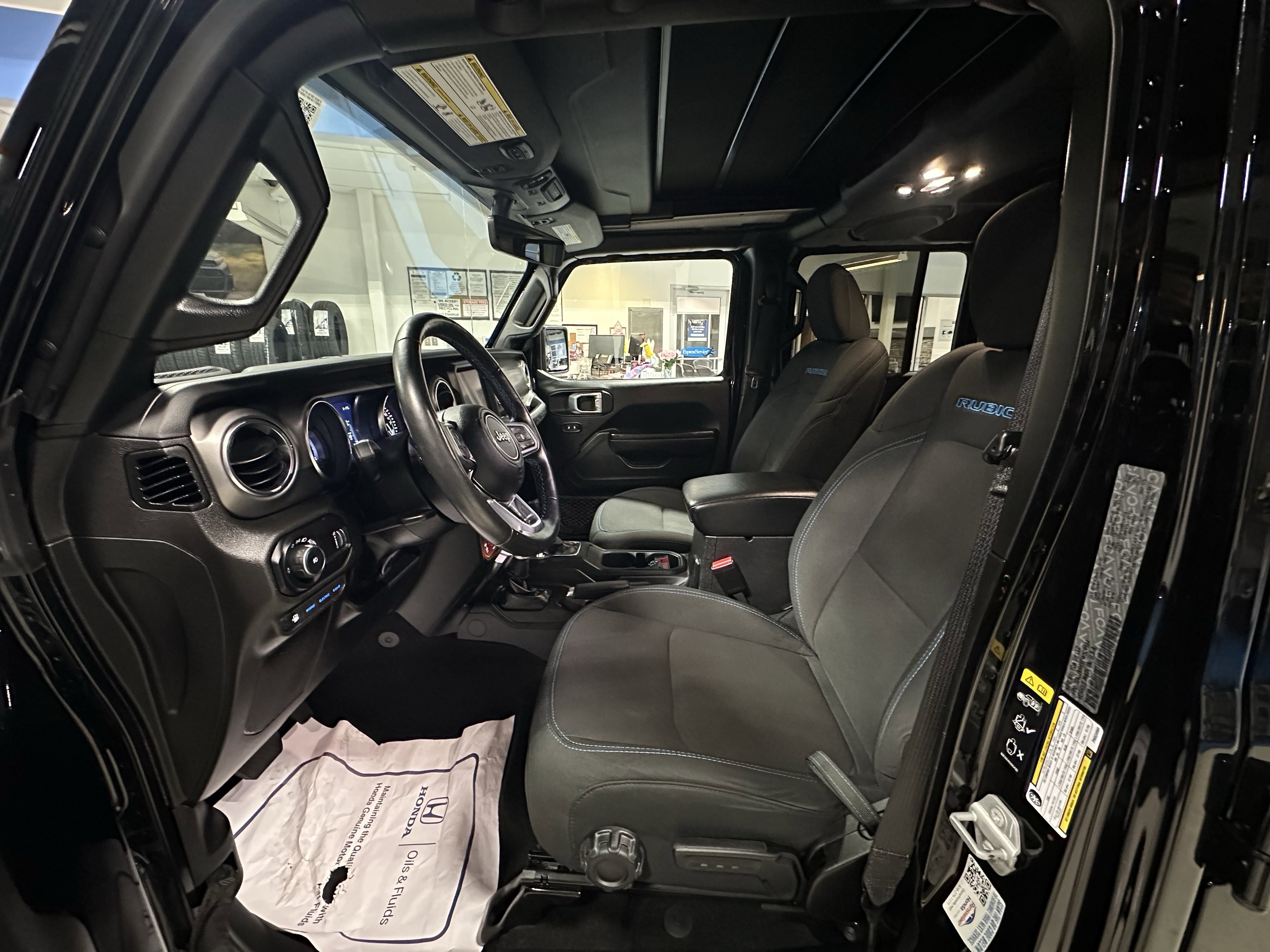 Used 2023 Jeep Wrangler Unlimited Rubicon 4xe w/ Cold Weather Group image 7