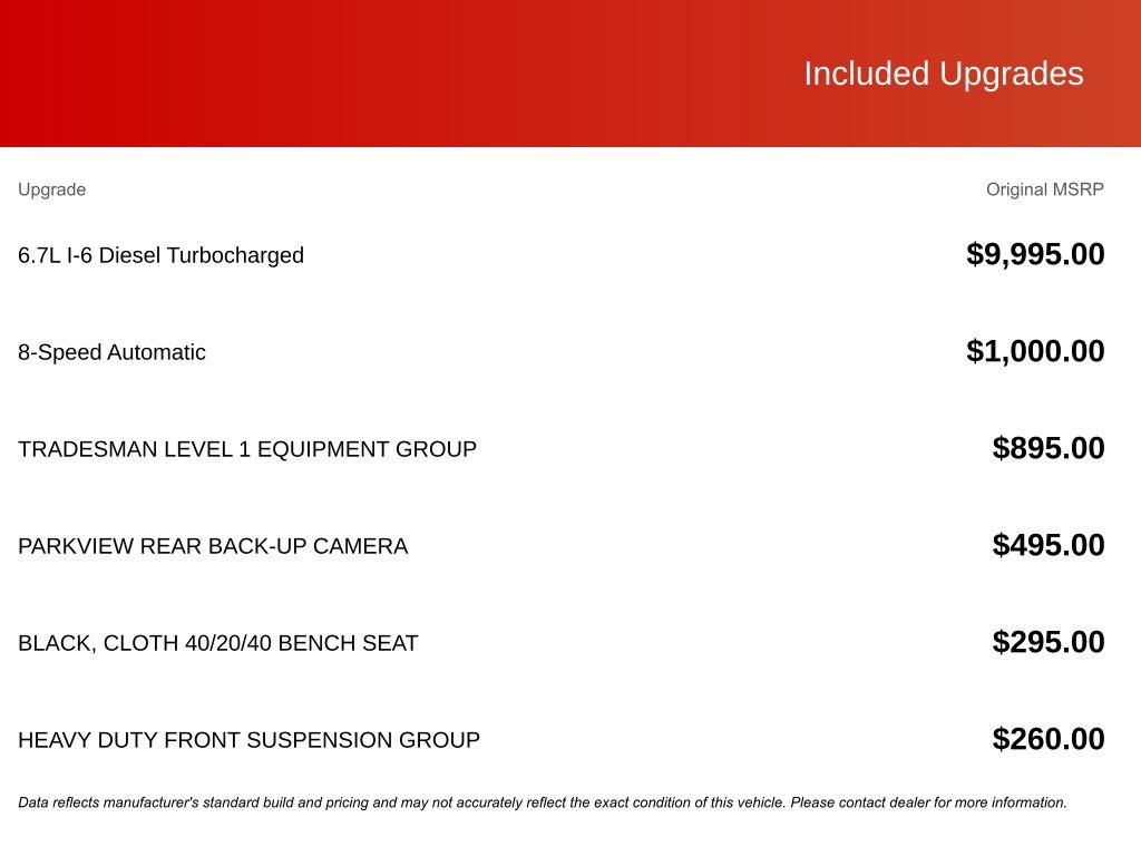 New 2026 RAM 5500 Tradesman image 3