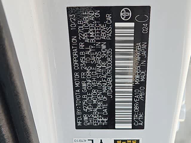 Certified 2024 Toyota Prius XLE AWD/4WD image 30