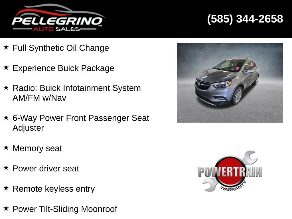 Used 2019 Buick Encore Essence w/ Experience Buick Package AWD/4WD image 2
