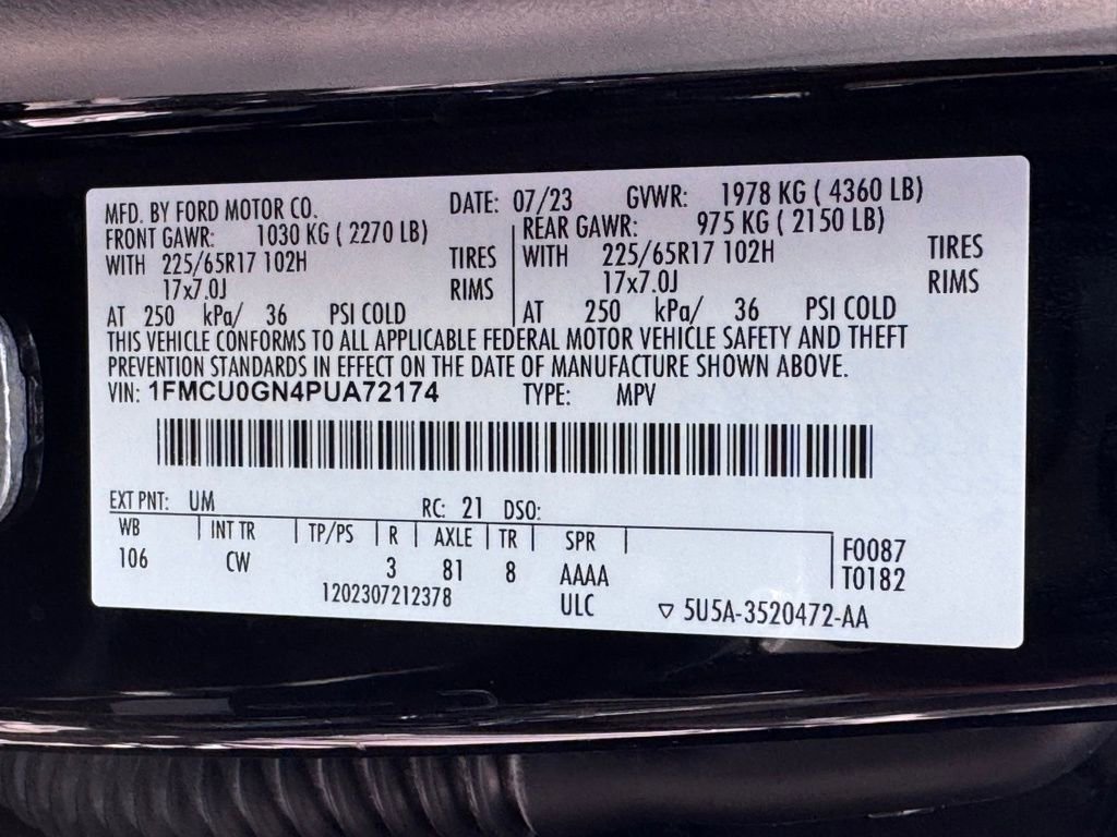 Used 2023 Ford Escape Active FWD image 41