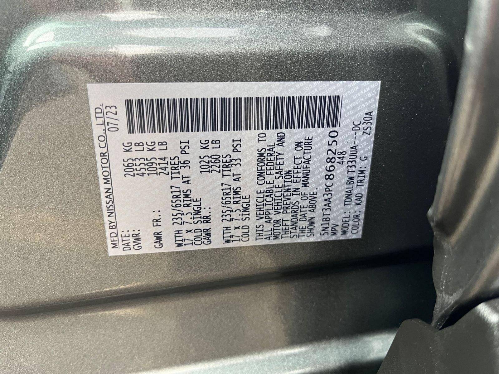 Used 2023 Nissan Rogue S FWD image 23