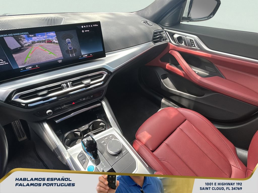 Used 2023 BMW i4 eDrive40 w/ M Sport Package RWD image 21