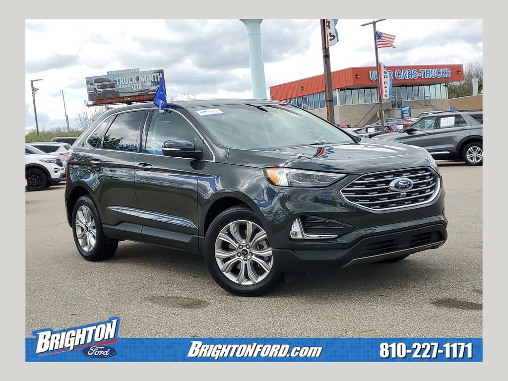 Certified 2023 Ford Edge Titanium w/ Equipment Group 301A AWD/4WD image 1