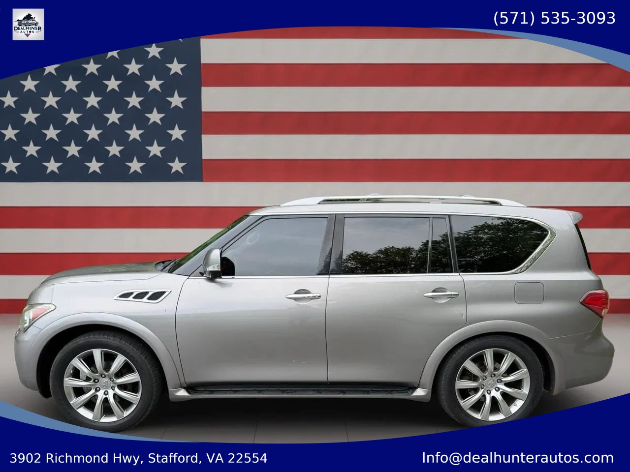 Used 2012 INFINITI QX56 4WD w/ Deluxe Touring Pkg image 14