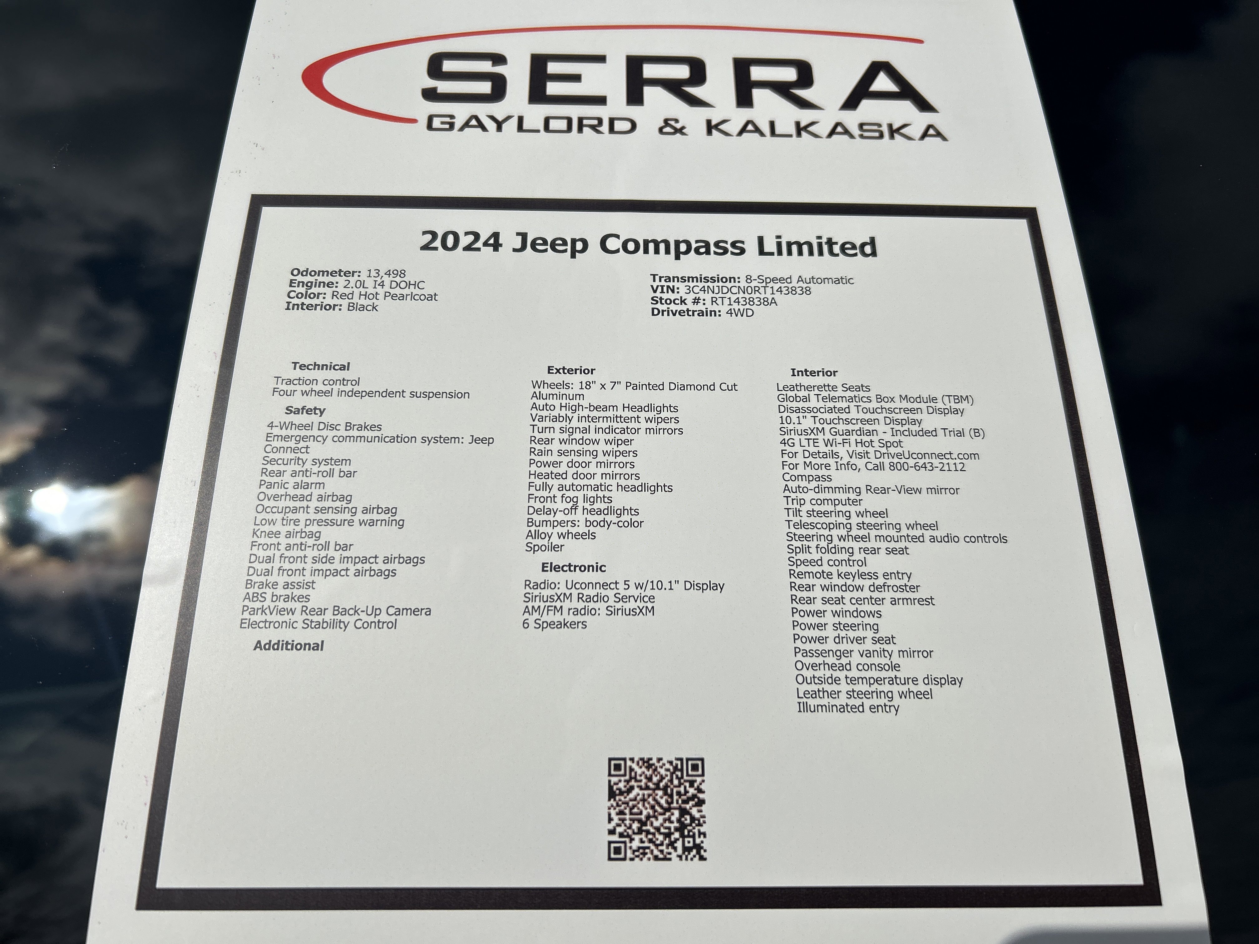 Used 2024 Jeep Compass Limited image 29