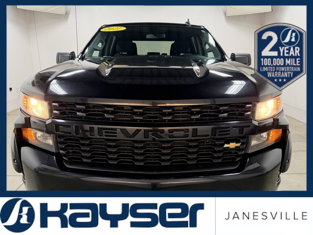 Used 2021 Chevrolet Silverado 1500 Custom image 3