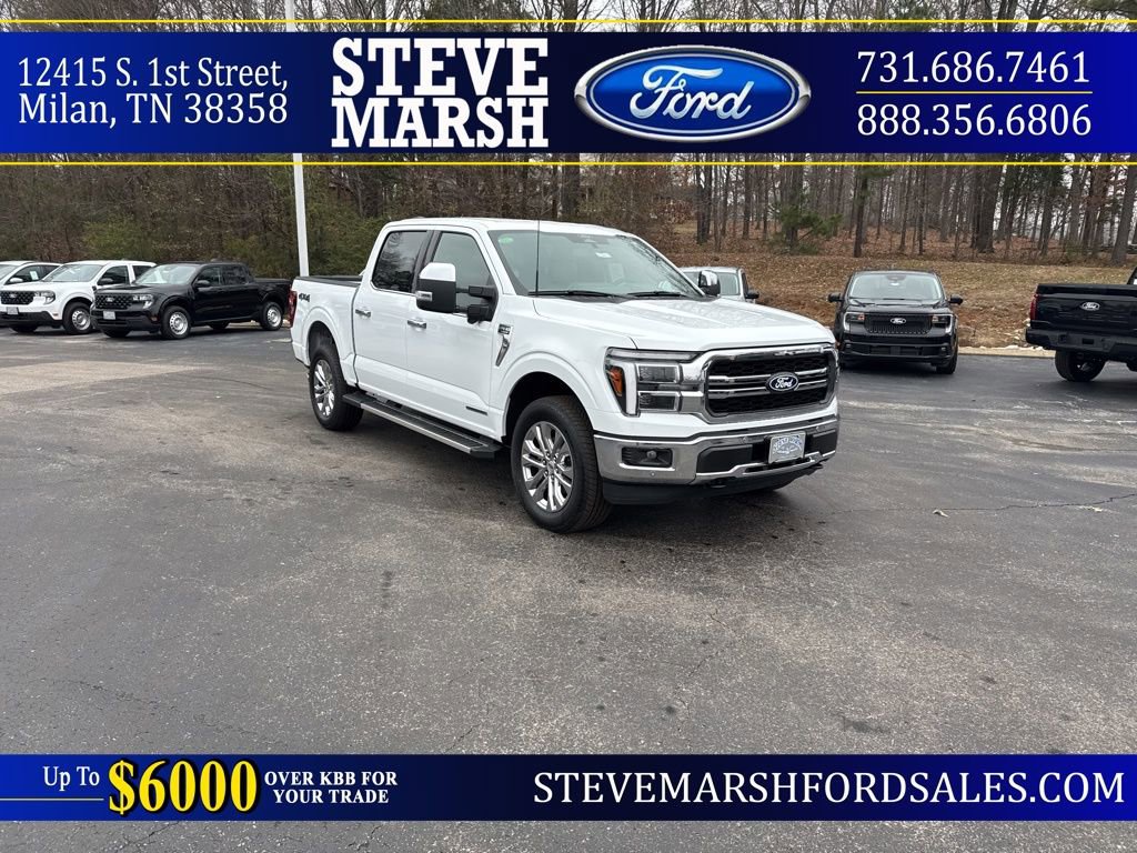 New 2025 Ford F150 Lariat w/ Equipment Group 501A Mid