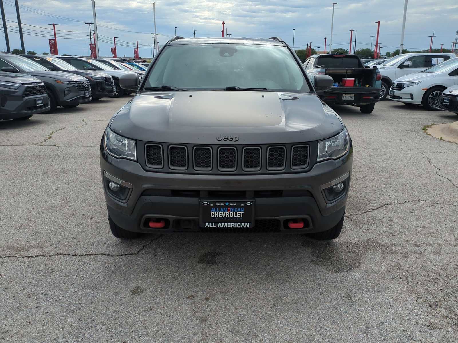 Used 2021 Jeep Compass Trailhawk AWD/4WD image 3