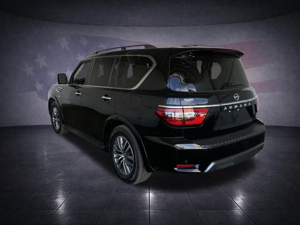 Used 2021 Nissan Armada SL w/ Captain's Chairs Package RWD image 3
