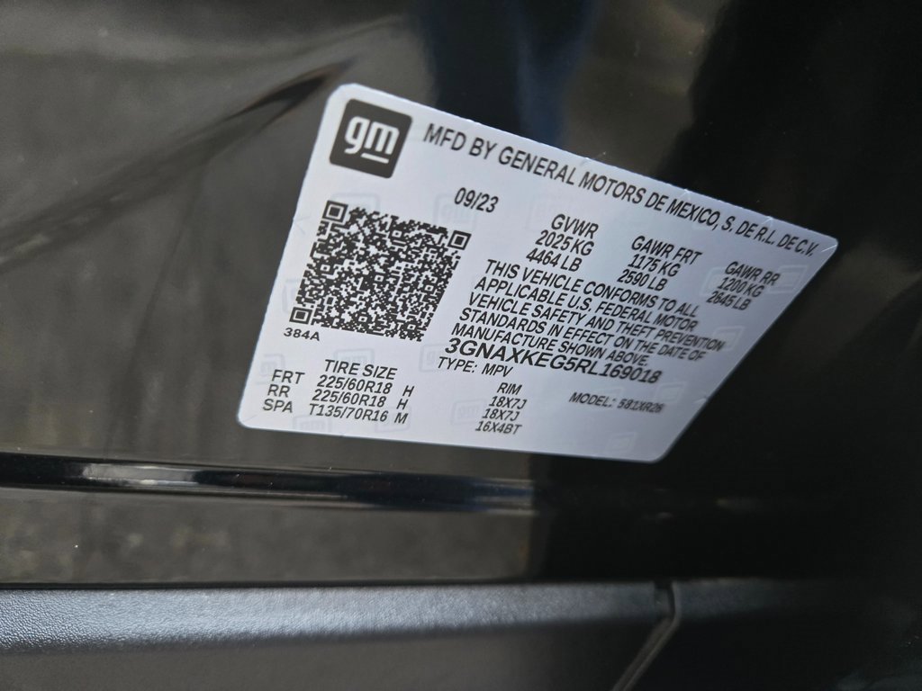 Used 2024 Chevrolet Equinox LT w/ LPO, Floor Liner Package image 12