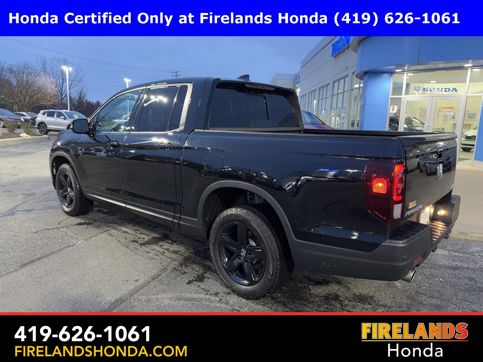 Certified 2023 Honda Ridgeline Black Edition image 3