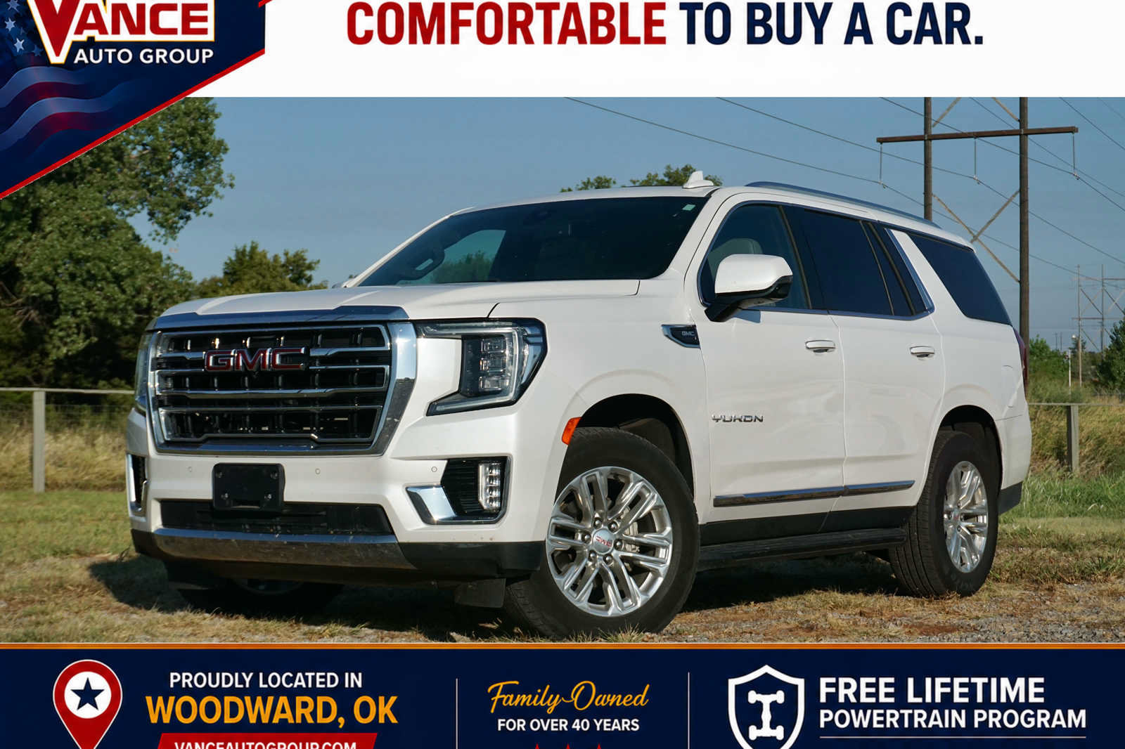Used 2021 GMC Yukon SLT w/ SLT Premium Package AWD/4WD image 1