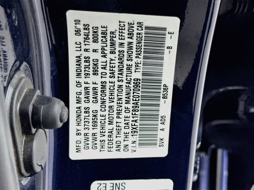 Used 2010 Honda Civic EX image 35