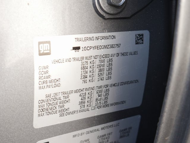 Used 2021 Chevrolet Silverado 1500 LT Trail Boss image 24