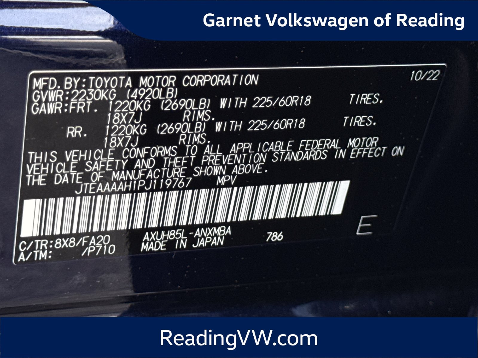 Used 2023 Toyota Venza LE AWD/4WD image 27