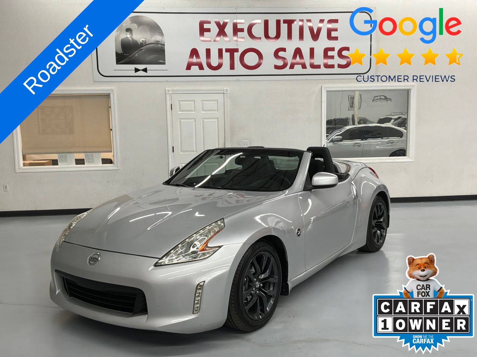 Used 2015 Nissan 370Z Roadster RWD image 1