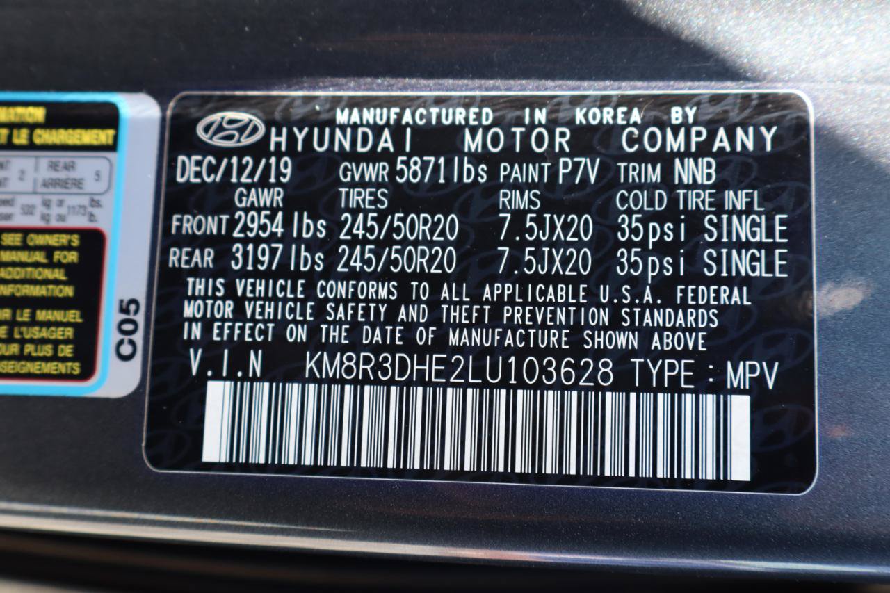 Used 2020 Hyundai Palisade SEL w/ Convenience Package AWD/4WD image 32