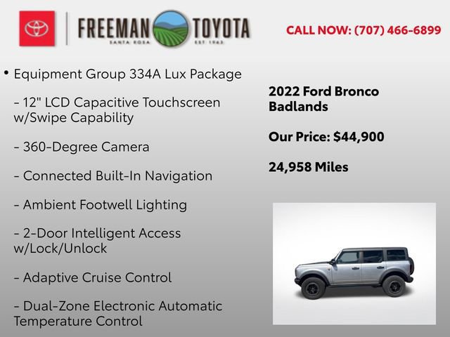 Used 2022 Ford Bronco Badlands AWD/4WD image 5