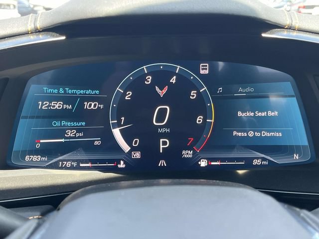 Used 2023 Chevrolet Corvette Stingray Preferred Conv w/ Chrome Exterior Badge Package RWD image 28