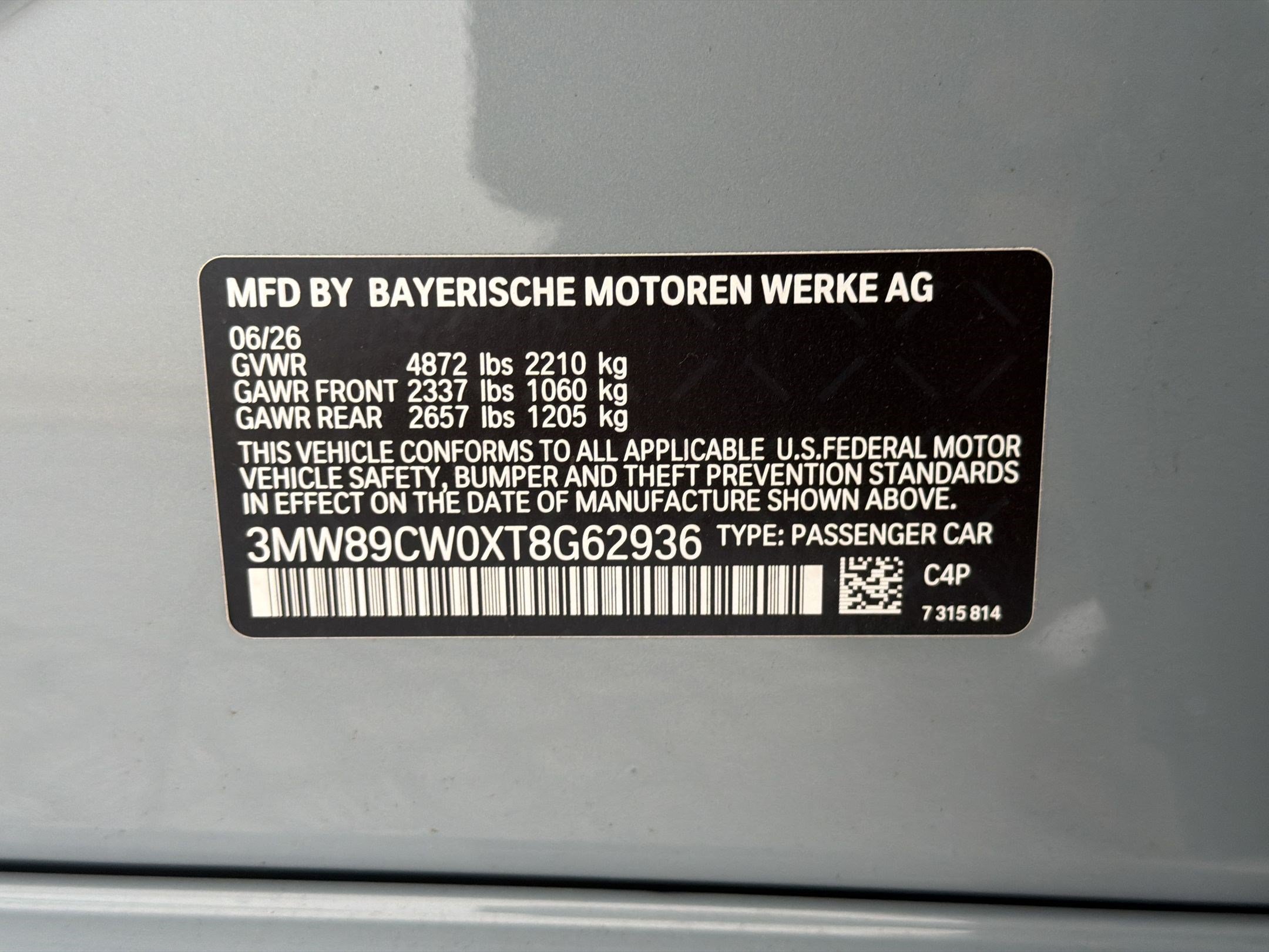 New 2026 BMW 330i xDrive Sedan w/ M Sport Package AWD/4WD image 26