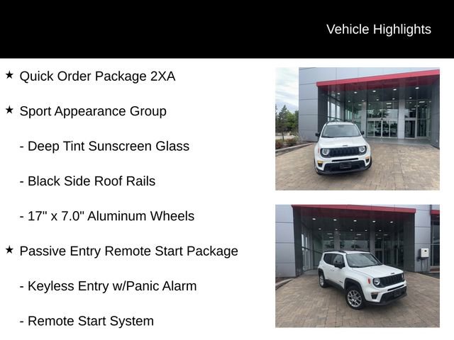 Used 2020 Jeep Renegade Sport w/ Sport Appearance Group AWD/4WD image 7