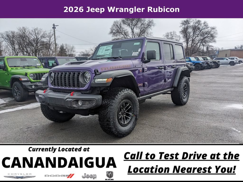 New 2026 Jeep Wrangler Unlimited Rubicon w/ Xtreme 35 Tire Package AWD/4WD image 5