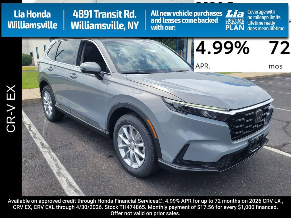New 2026 Honda CR-V EX