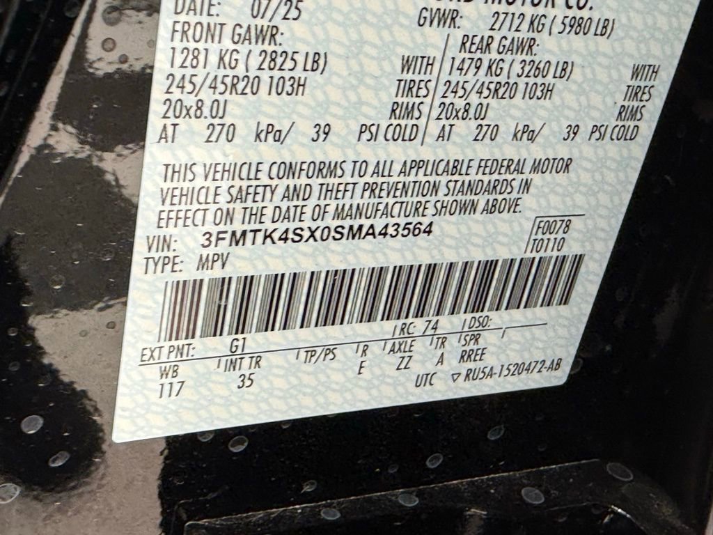 New 2025 Ford Mustang Mach-E GT w/ Bronze Appearance Package image 43