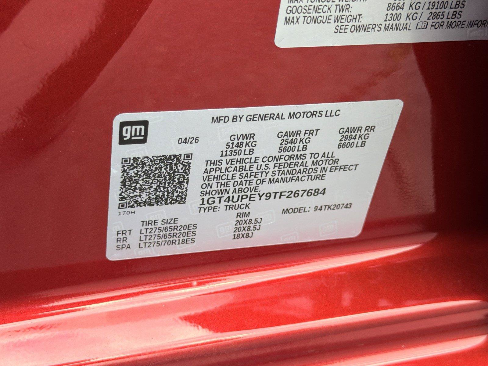 New 2026 GMC Sierra 2500 Pro w/ Convenience Package AWD/4WD image 32