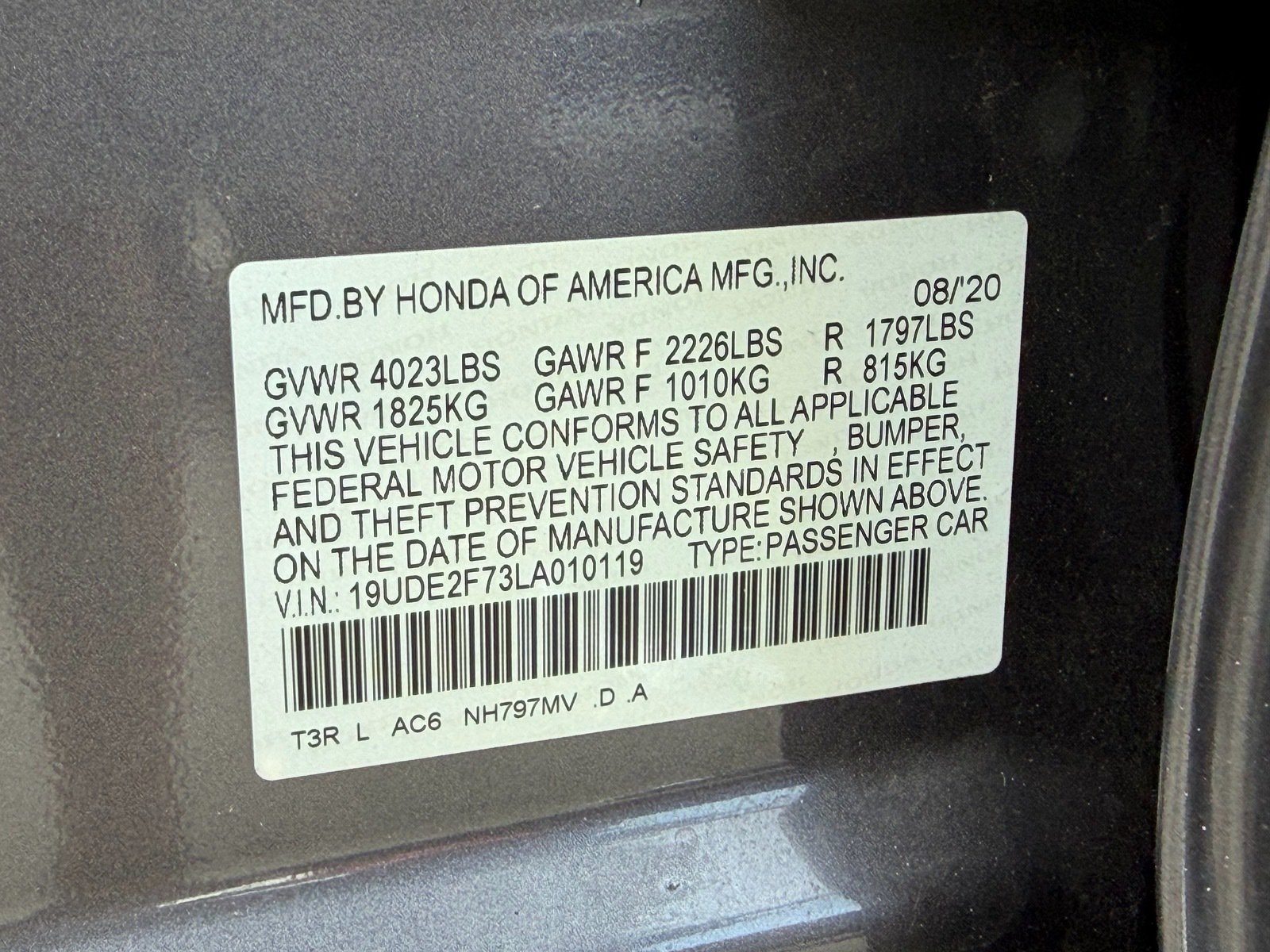 Used 2020 Acura ILX FWD image 20