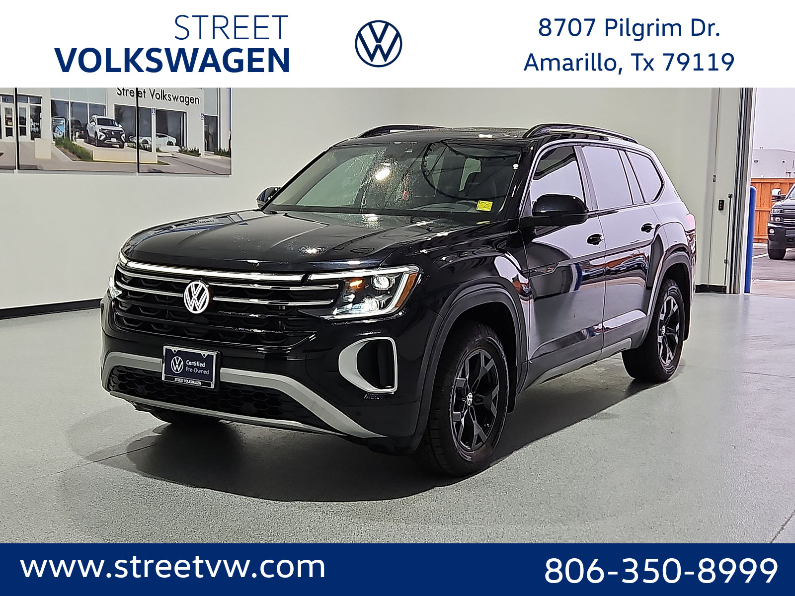 Certified 2024 Volkswagen Atlas Peak Edition SEL