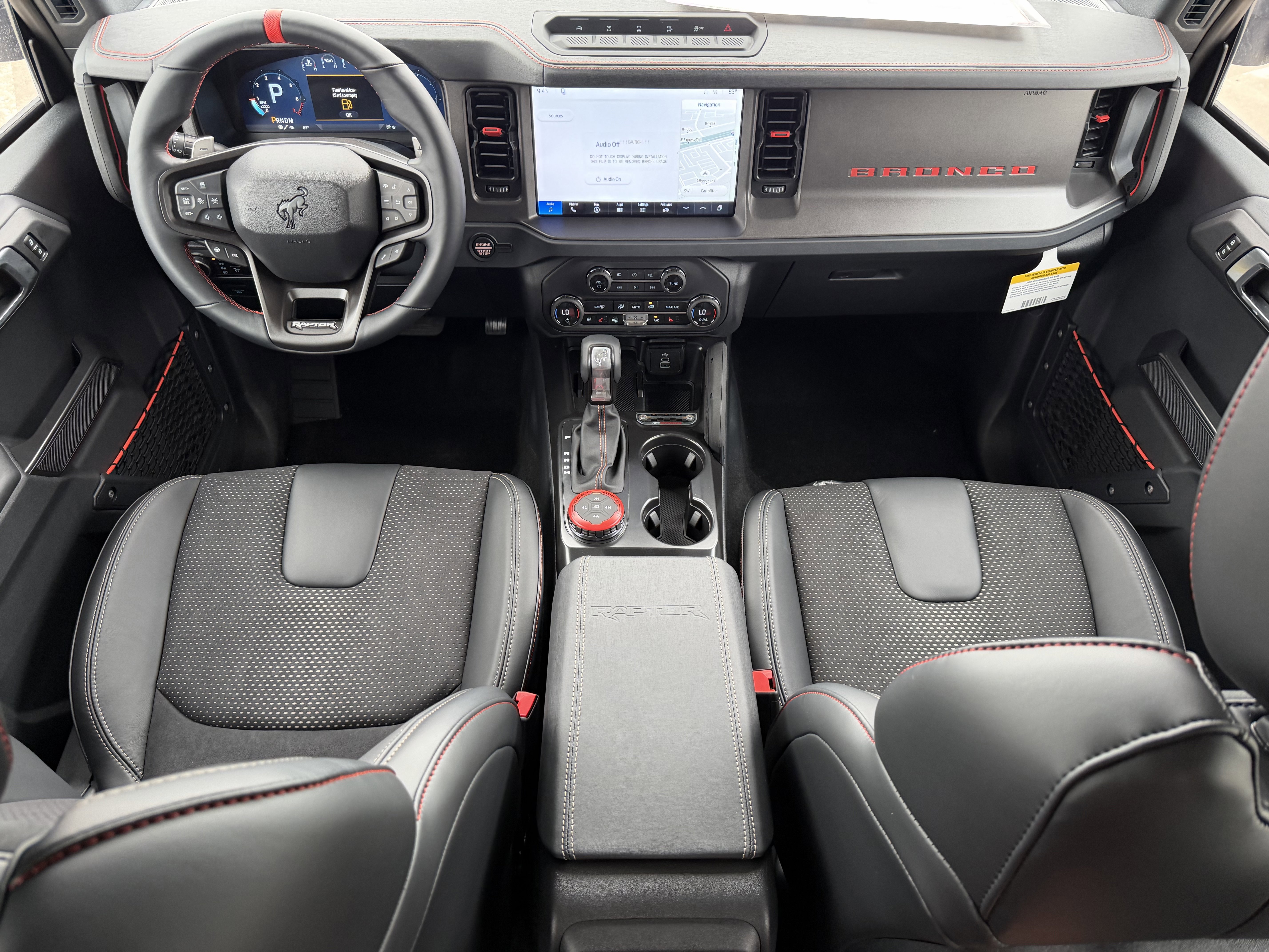 New 2026 Ford Bronco Raptor AWD/4WD image 11