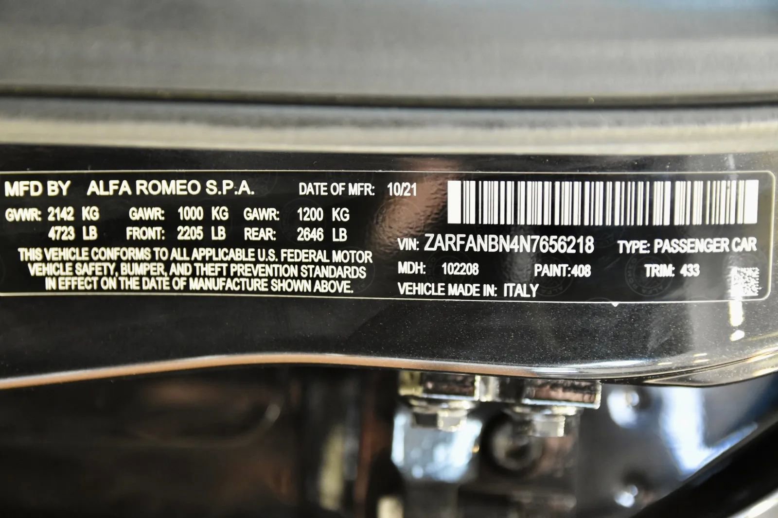 Used 2022 Alfa Romeo Giulia Ti image 29