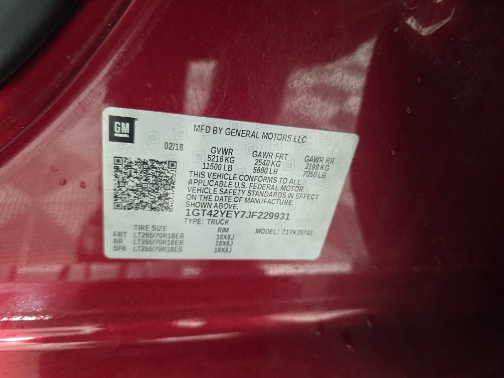 Used 2018 GMC Sierra 3500 Denali w/ Duramax Plus Package image 13