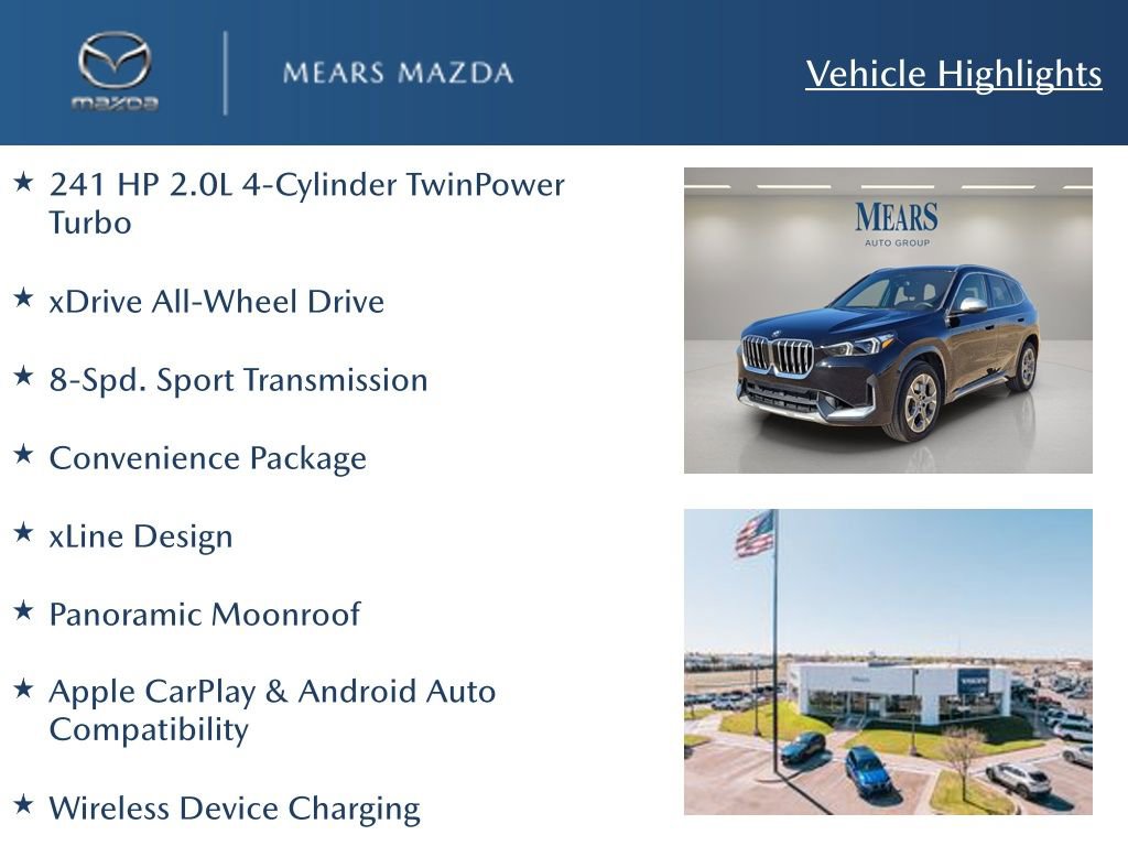 Used 2023 BMW X1 xDrive28i w/ Convenience Package image 2