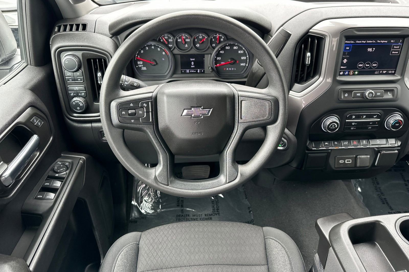 Certified 2024 Chevrolet Silverado 1500 Custom Trail Boss w/ Turbomax Blackout Package image 4