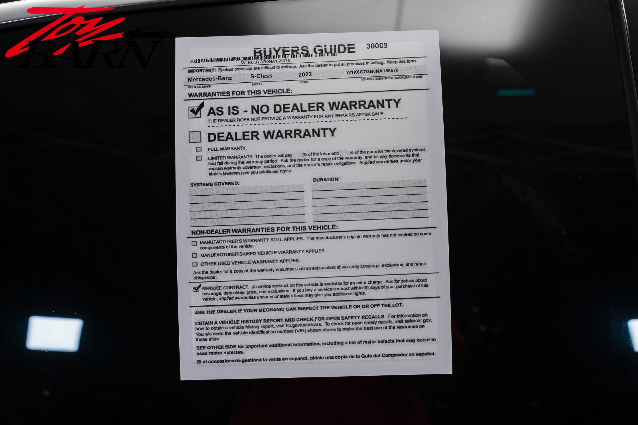 Used 2022 Mercedes-Benz S 580 4MATIC Sedan image 47