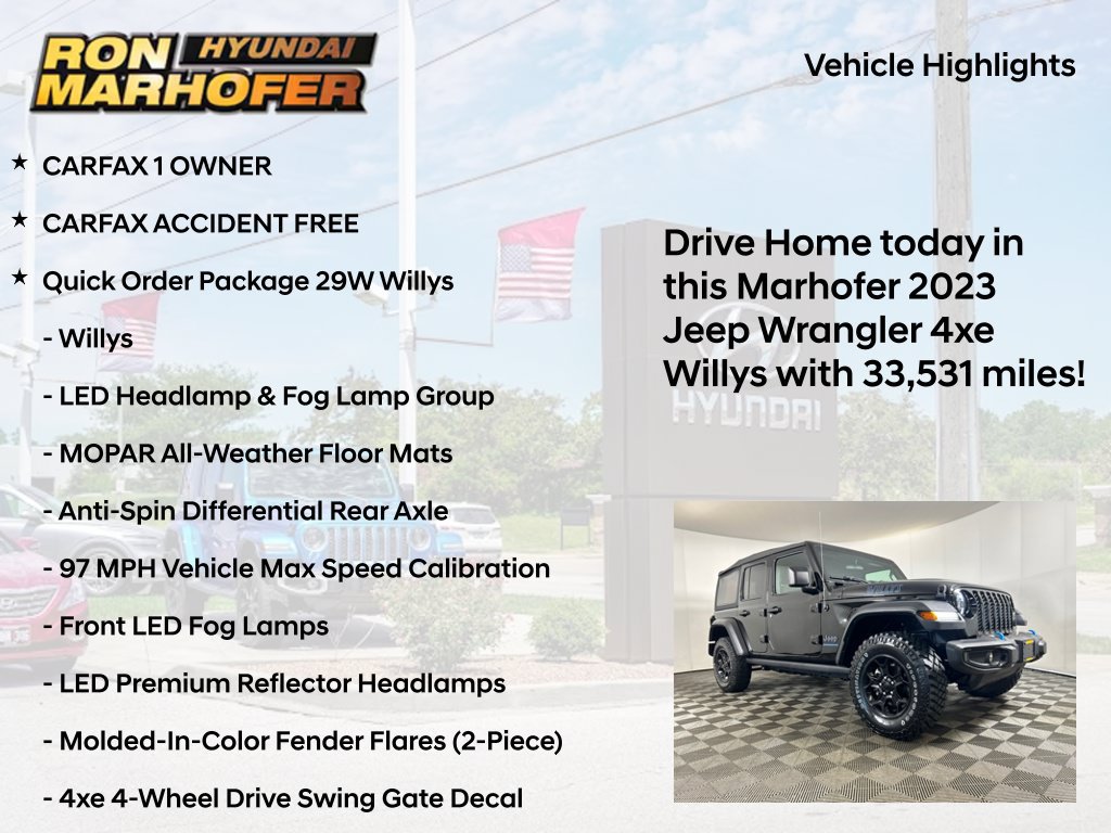 Used 2023 Jeep Wrangler Unlimited w/ Safety Group AWD/4WD image 15