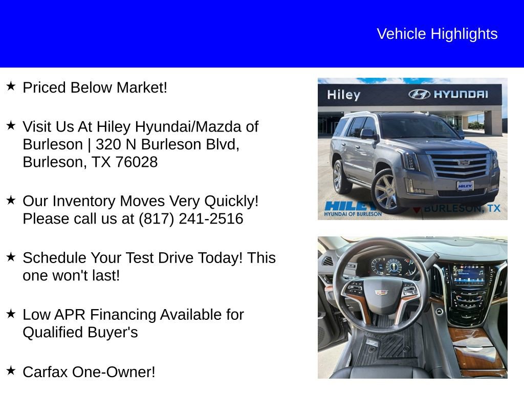 Used 2019 Cadillac Escalade Premium Luxury image 9